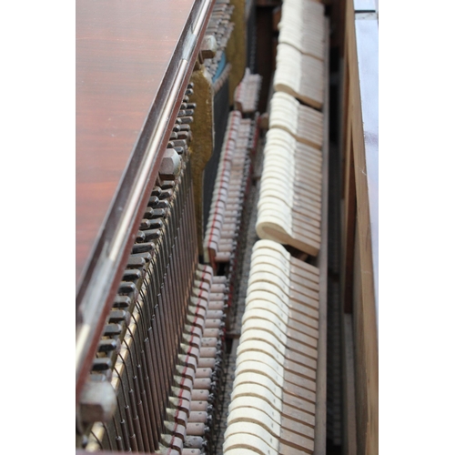 3045 - A ROLAND WARNER (LONDON) UPRIGHT PIANO