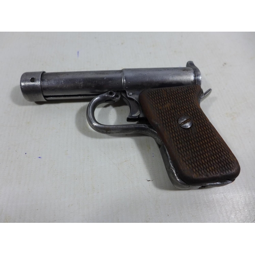 352 - A TELL 2 .177 CALIBRE AIR PISTOL, 13CM BARREL, LENGTH 14.5CM A/F