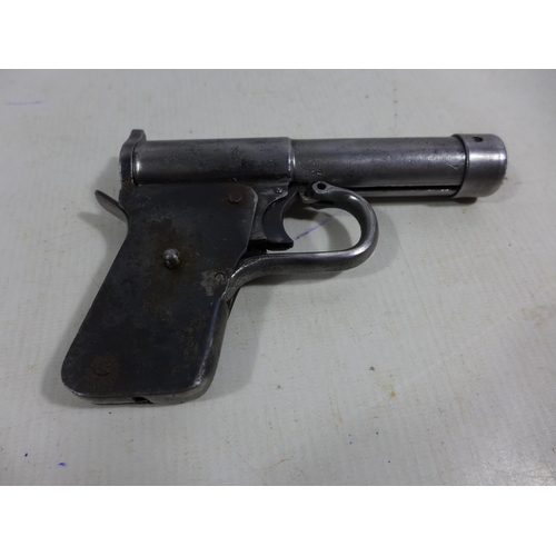 352 - A TELL 2 .177 CALIBRE AIR PISTOL, 13CM BARREL, LENGTH 14.5CM A/F