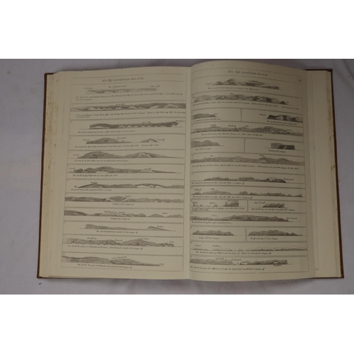 12 - GREAT BRITAINS COASTING PILOT IN TWO PARTS BEING A NEW AND EXACT SURVEY OF THE SEA COAST. REPRINT OF... 