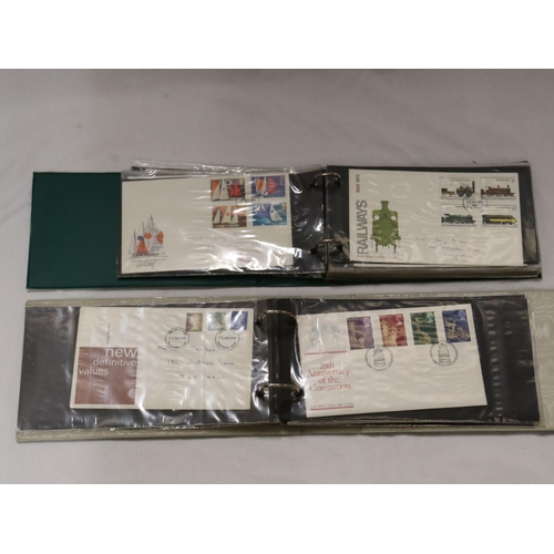 377 - A CARTON CONTAINING AN ACCUMULATION OF GB FIRST DAY COVERS