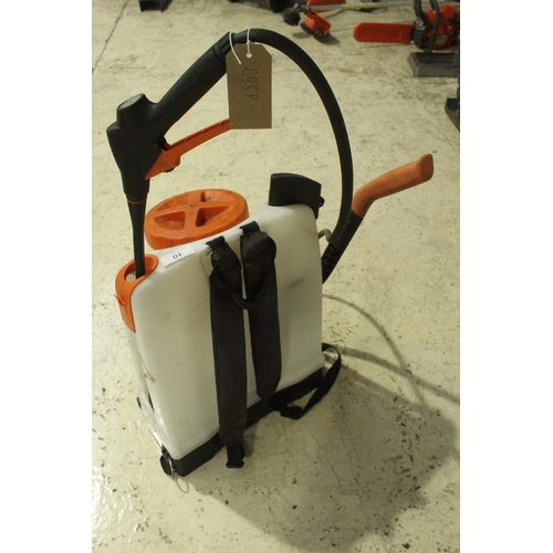 10 - STIHL SG51 BACK PACK SPRAYER   NO VAT