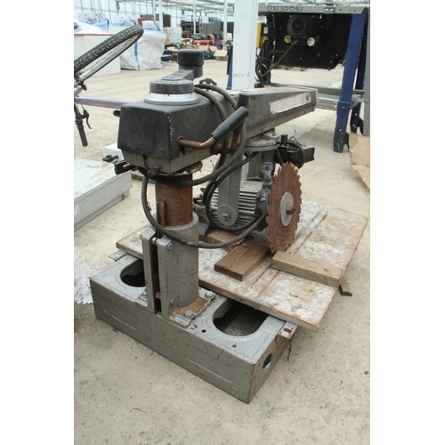 112 - DEWALT RADIAL SAW IN WORKING ORDER  NO VAT