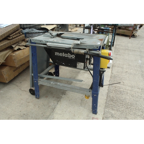 113 - SAW BENCH  110 VOLT  NO  VAT