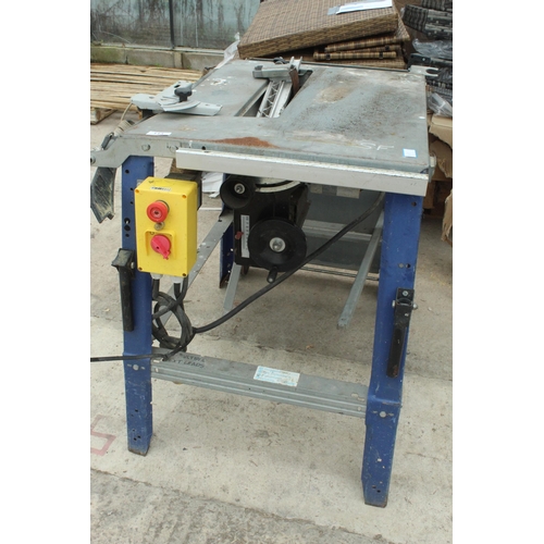 113 - SAW BENCH  110 VOLT  NO  VAT