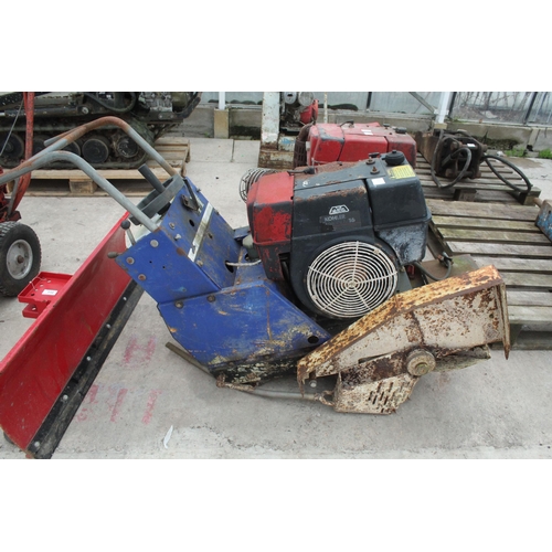 114 - KOHLER 16 DIAMOND FLOOR SAW IN WORKING ORDER  NO VAT