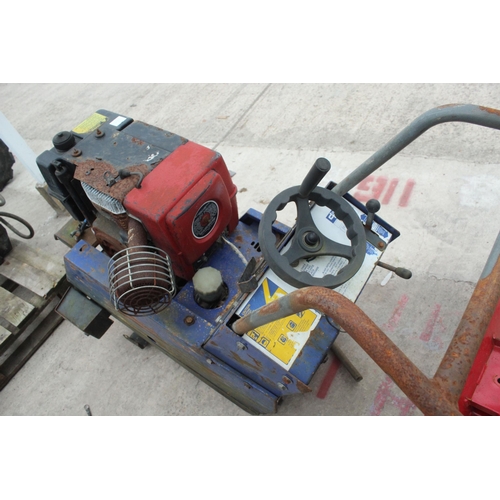 114 - KOHLER 16 DIAMOND FLOOR SAW IN WORKING ORDER  NO VAT