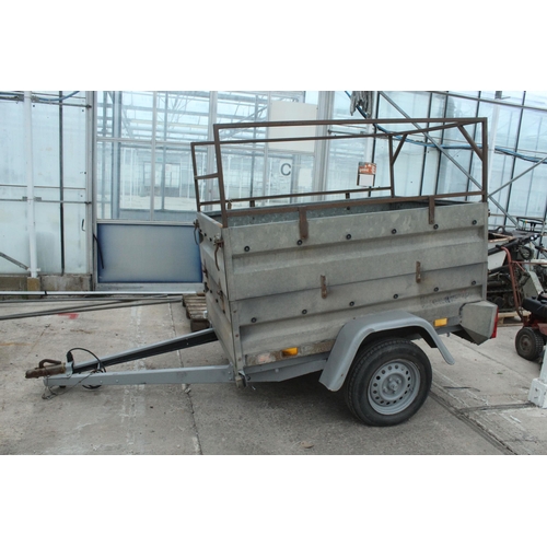 117 - BRENDERUP TRAILER APPROX. 6FT X 4 FT  NO VAT