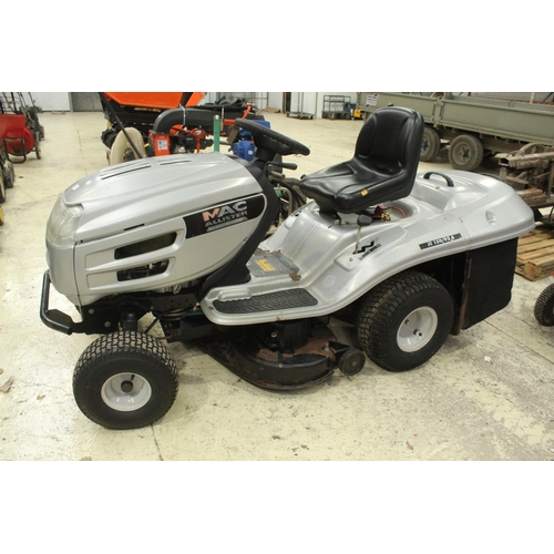 164 - MTD McCALLISTERM RIDE ON MOWER NO VAT