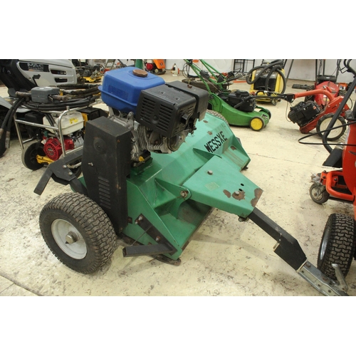 166 - AVT PETROL FAIL MOWER IN GOOD WORKING ORDER  NO VAT