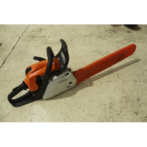 4 - STIHL MS211C CHAINSAW YEAR 2020 IN GOOD WORKING ORDER  NO VAT