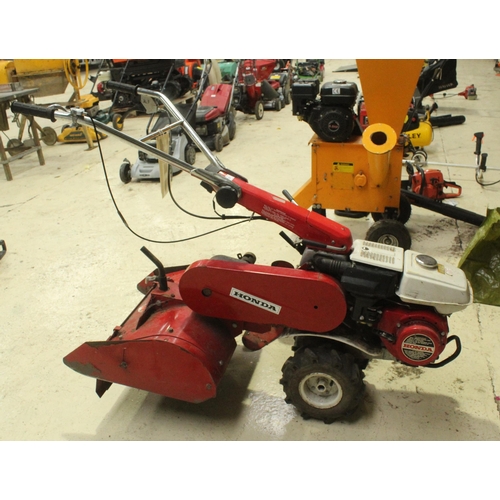 43 - HONDA F410 ROTAVATOR IN WORKING ORDER  NO VAT