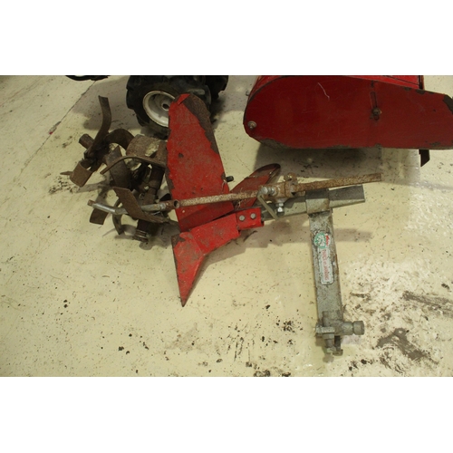 43 - HONDA F410 ROTAVATOR IN WORKING ORDER  NO VAT