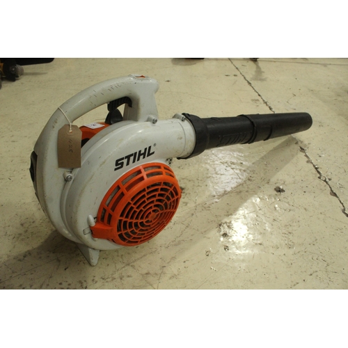 54 - STIHL 3G 56C LEAF BLOWER IN WORKING ORDER  NO VAT