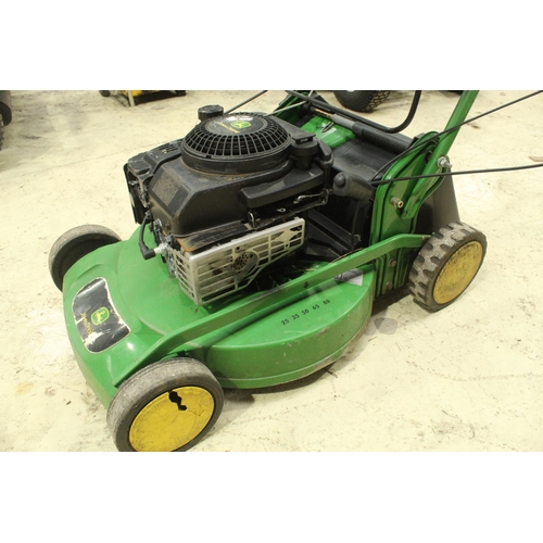 68 - JOHN DEERE LAWN MOWER  NO VAT