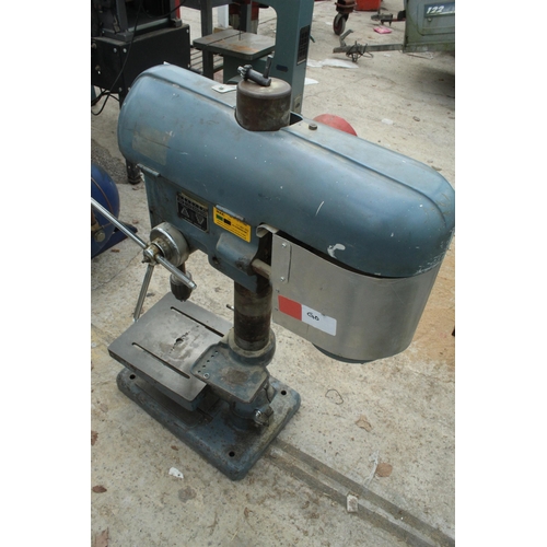 91 - BOXFORD UNION BENCH DRILL 3 PHASE UNTESTED NO VAT