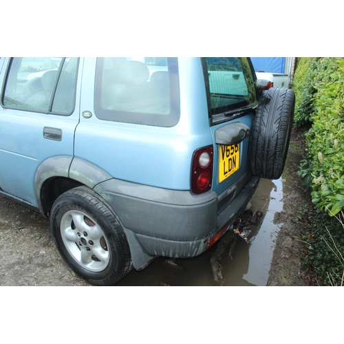 181 - LAND ROVER FREELANDER XDI S-WAGON ESTATE DIESEL V656LDN FIRST REG 08/10/99 MOT 1/11/24 167838 MILES ... 