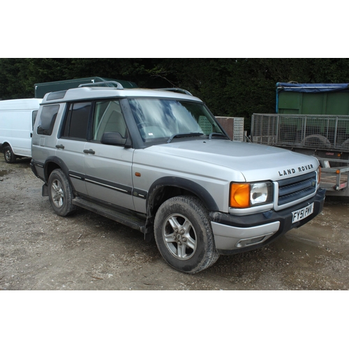 198 - LANDROVER DISCOVERY TD5 GS FY51PMV FIRST REG 22/12/01  MOT 12/12/24 FULL SERVICE HISTORY ORIGINAL HA... 