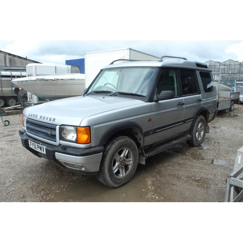 198 - LANDROVER DISCOVERY TD5 GS FY51PMV FIRST REG 22/12/01  MOT 12/12/24 FULL SERVICE HISTORY ORIGINAL HA... 