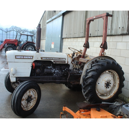 200 - 1970 DAVID BROWN 780 SELECTAMATIC TRACTOR TTU 215H WITH ORIGINAL LOG BOOK & V5 & ORIGINAL INSTRUCTIO... 