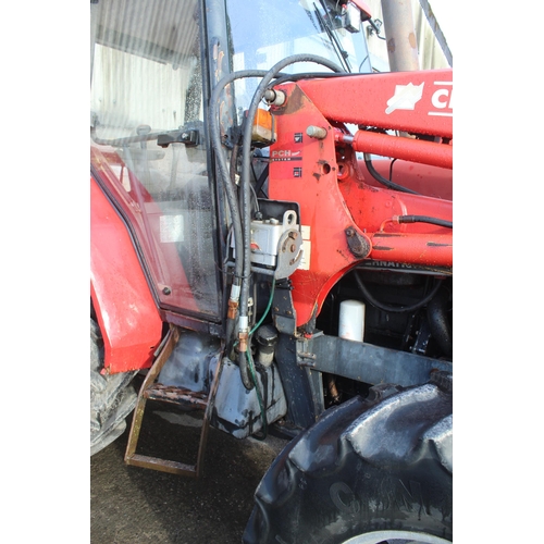 203 - CASE INTERNATIONAL 4230 TRACTOR WITH CHILTERN MX40.85 LOADER IN WORKING ORDER WITH LOG BOOK NO VAT