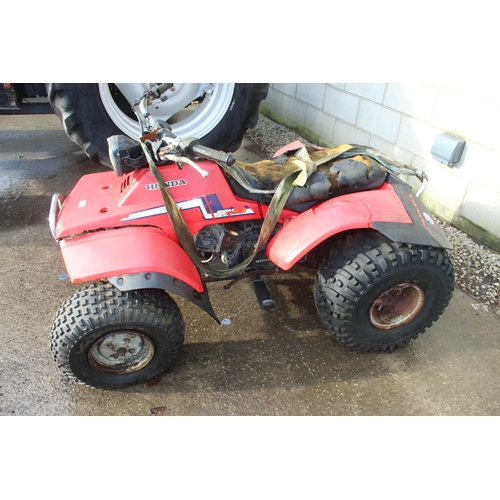 206 - HONDA TRX 125 QUAD BIKE NO VAT