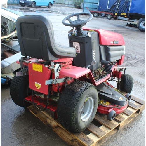 207 - WESTWOOD 1800 RIDE ON MOWER NO VAT