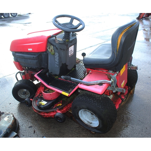 207 - WESTWOOD 1800 RIDE ON MOWER NO VAT