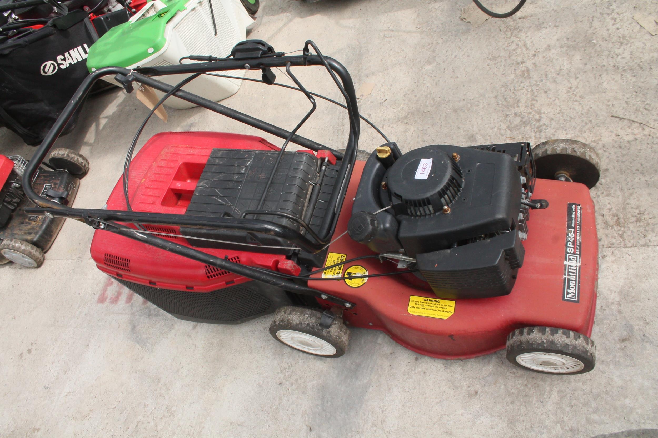 MOUNTFIELD SP454 MOWER VAT