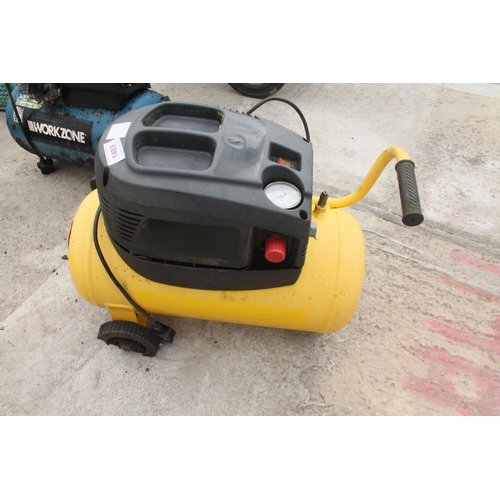 1489 - YELLOW COMPRESSOR  NO VAT