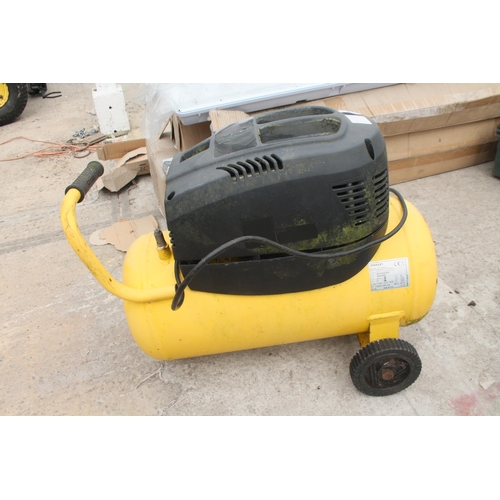 1489 - YELLOW COMPRESSOR  NO VAT