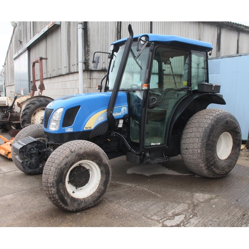 202 - NEW HOLLAND TN75 TRACTOR HX05JEJ FIRST REG 01/04/05 1045 HOURS ONE OWNER FROM NEW NO  VAT