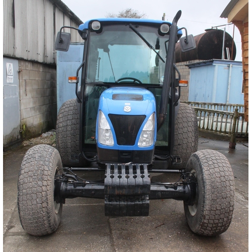 202 - NEW HOLLAND TN75 TRACTOR HX05JEJ FIRST REG 01/04/05 1045 HOURS ONE OWNER FROM NEW NO  VAT