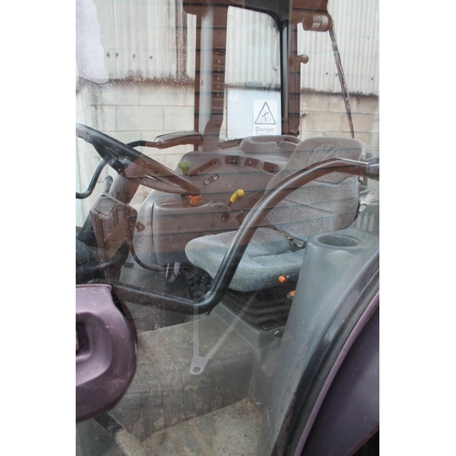 202 - NEW HOLLAND TN75 TRACTOR HX05JEJ FIRST REG 01/04/05 1045 HOURS ONE OWNER FROM NEW NO  VAT