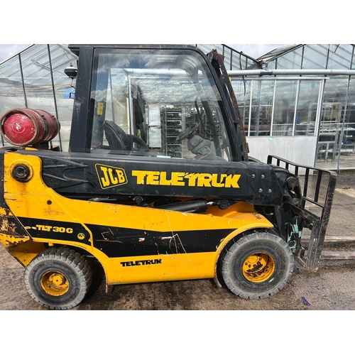 204 - TO BE VIEWED & COLLECTED FROM LEIGH LANCASHIRE 2001 JCB TLT 30G FORKLIFT SAME OWNER FOR 7 YEARS VERY... 