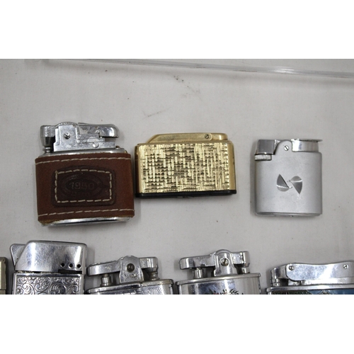 156 - FIFTEEN VINTAGE CIGARETTE LIGHTERS