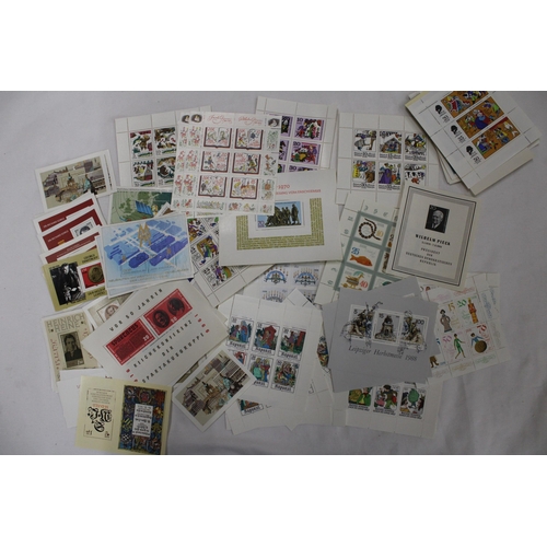 427 - A COLLECTION OF MINIATURE STREET STAMPS