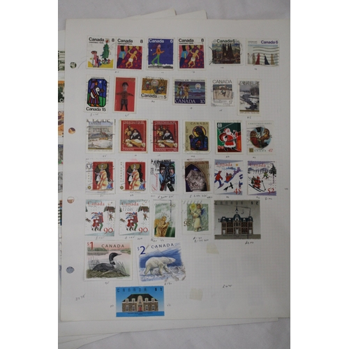 429 - A COLLECTION OF CANADIAN STAMPS