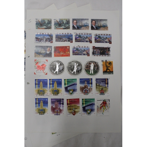 429 - A COLLECTION OF CANADIAN STAMPS