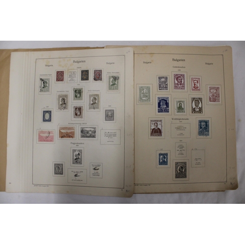 431 - A COLLECTION OF BULGARIAN STAMPS