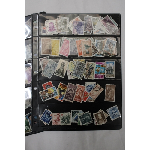 433 - A COLLECTION OF SPANISH STAMPS