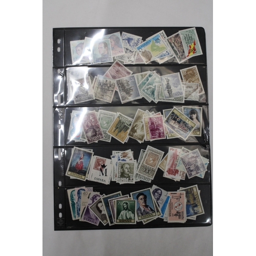 433 - A COLLECTION OF SPANISH STAMPS