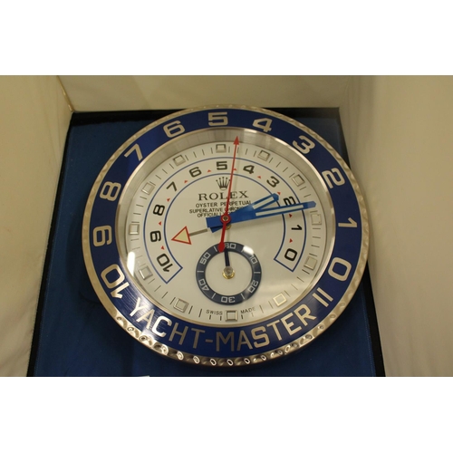 69 - A DEALERS WALL CLOCK