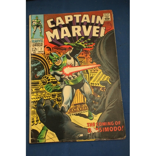 79 - TWO VINTAGE CAPTAIN MARVEL COMICS