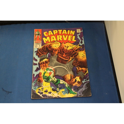 79 - TWO VINTAGE CAPTAIN MARVEL COMICS