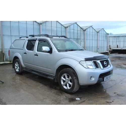 196 - NISSAN NAVARA D40 DS61BCV FIRST REG 2012 MOT 6/6/24 APPROX 190000 MILES HAD AN UPGRADED CAM CHAIN CO... 