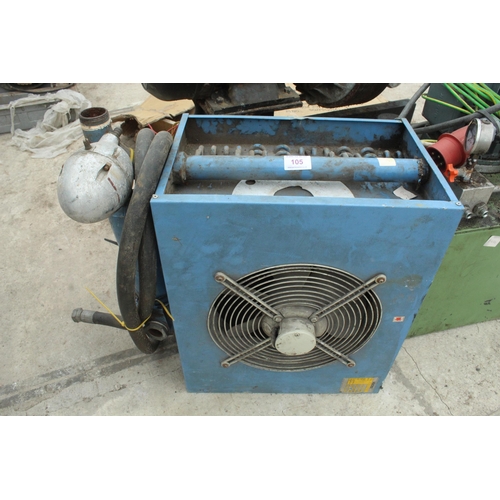 105 - BLUE EXTRACTOR FAN  NO VAT