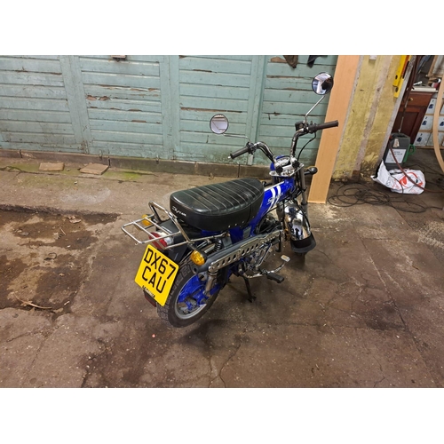 178 - 2017 SKYMAX 125CC MOTORBIKE DX67CAU ONLY 24 MILES FROM NEW ELECTRIC START NEW BATTERY WITH V5 NO VAT... 