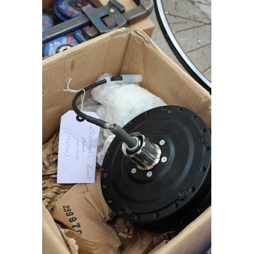 1667 - AN AS NEW ELECTRIC BIKE REAR MOTOR