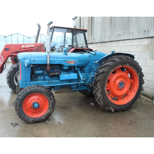 195 - FORDSON POWER MAJOR TRACTOR NO VAT